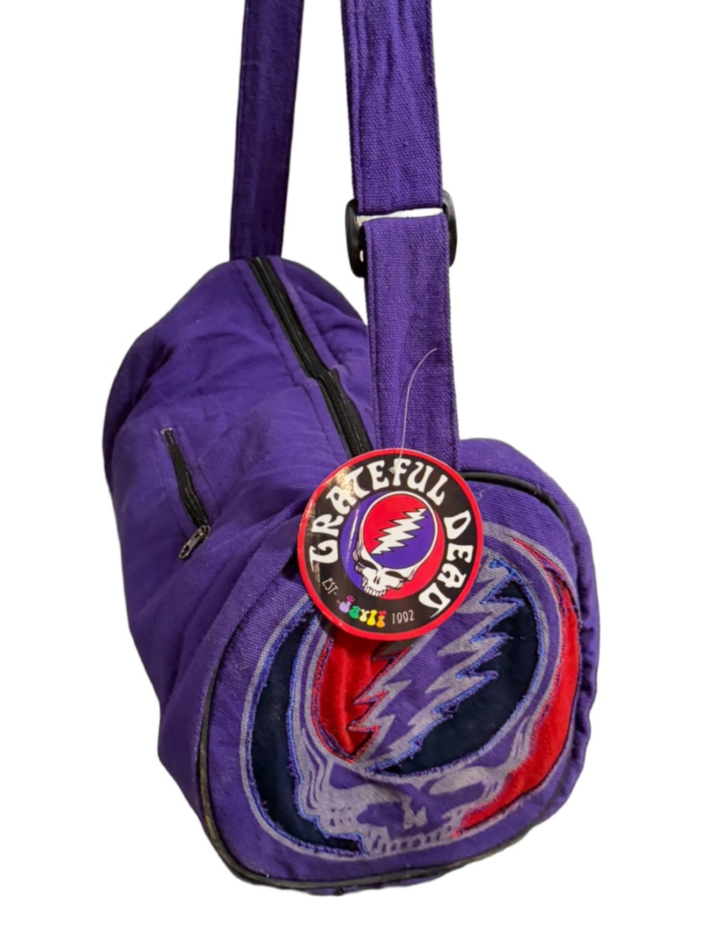 Grateful Dead Purple Duffel (Medium)